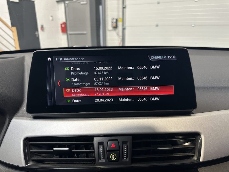 BMW X1 (LCI) sDrive18dA 150ch Lounge - ENTRETIEN COMPLET BMW