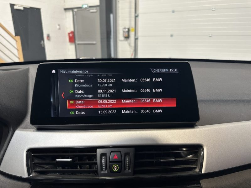 BMW X1 (LCI) sDrive18dA 150ch Lounge - ENTRETIEN COMPLET BMW