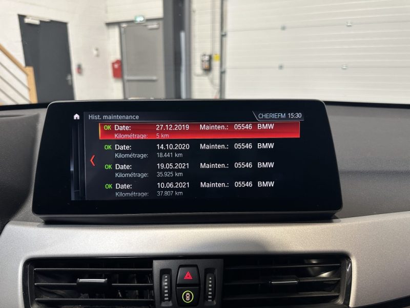 BMW X1 (LCI) sDrive18dA 150ch Lounge - ENTRETIEN COMPLET BMW