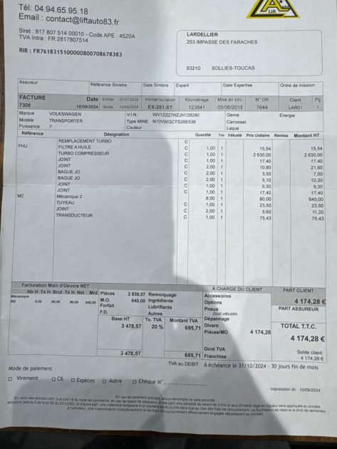 Volkswagen Transporter T6 2.0 TDI 205 ch – Révisé, garanti, aucun frais à prévoir