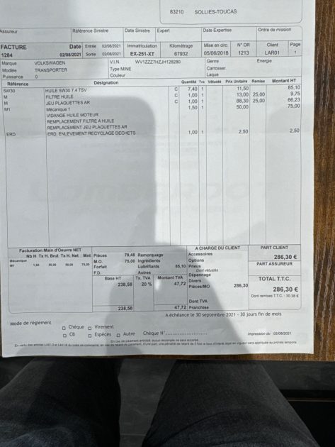 Volkswagen Transporter T6 2.0 TDI 205 ch – Révisé, garanti, aucun frais à prévoir