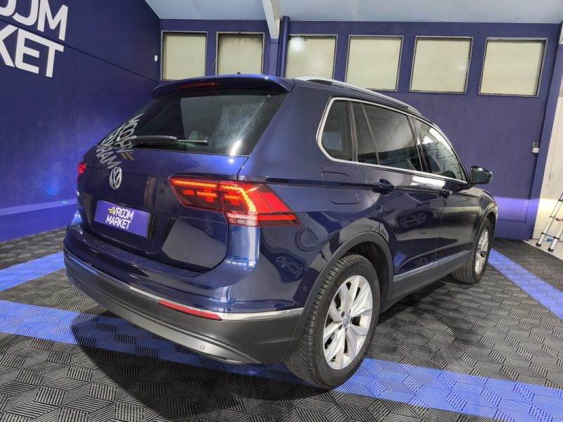 VOLKSWAGEN VW TIGUAN 2.0 TDI 150 Cv FINITION CARRAT - BOITE AUTO - CUIR - GPS - CLIM - REGULATEUR - CAMERA  2019