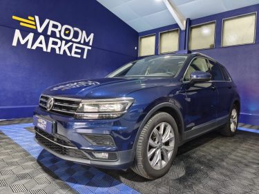 VOLKSWAGEN VW TIGUAN 2.0 TDI 150 Cv FINITION CARRAT - BOITE AUTO - CUIR - GPS - CLIM - REGULATEUR - CAMERA  2019
