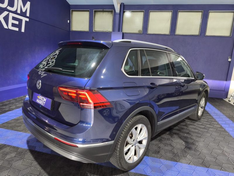 VOLKSWAGEN VW TIGUAN 2.0 TDI 150 Cv FINITION CARRAT - BOITE AUTO - CUIR - GPS - CLIM - REGULATEUR - CAMERA  2019