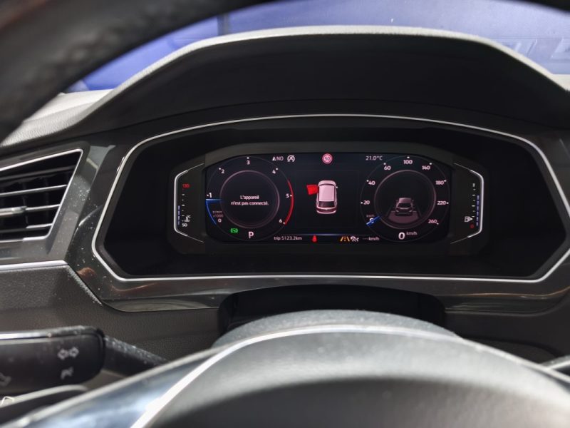 VOLKSWAGEN VW TIGUAN 2.0 TDI 150 Cv FINITION CARRAT - BOITE AUTO - CUIR - GPS - CLIM - REGULATEUR - CAMERA  2019