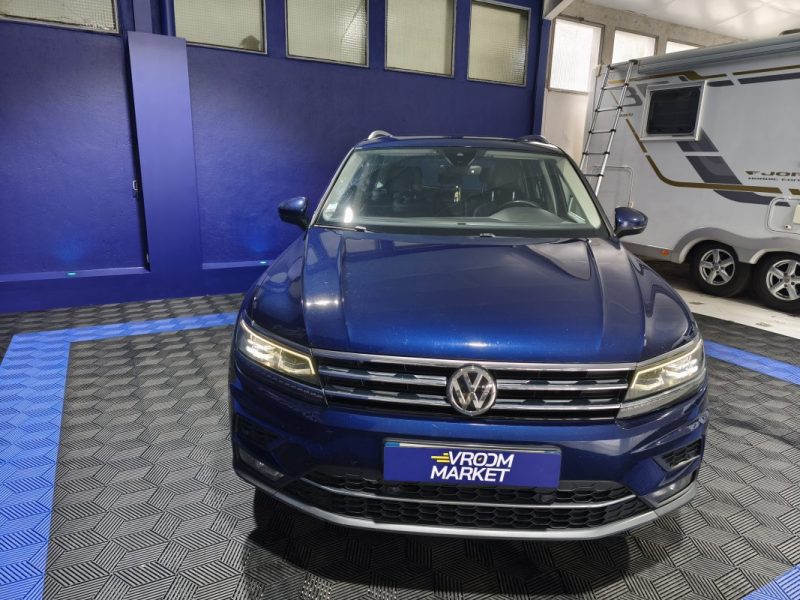 VOLKSWAGEN VW TIGUAN 2.0 TDI 150 Cv FINITION CARRAT - BOITE AUTO - CUIR - GPS - CLIM - REGULATEUR - CAMERA  2019