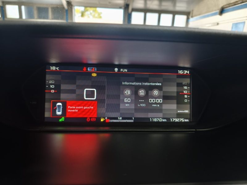 CITROEN CITROEN C4 PICASSO 1.6 BLUEHDI 120 Cv FINITION SHINE CLIMATISATION - REGULATEUR DE VITESSE - GPS - AIDE AU STATIONNEMENT  2018
