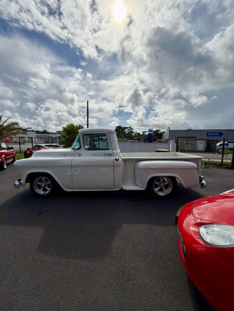 CHEVROLET  3100 SHORT BED STEPSIDE 1955 V8 BVA 