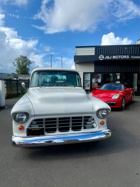CHEVROLET  3100 SHORT BED STEPSIDE 1955 V8 BVA 