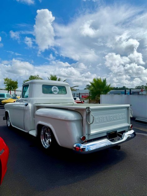 CHEVROLET  3100 SHORT BED STEPSIDE 1955 V8 BVA 