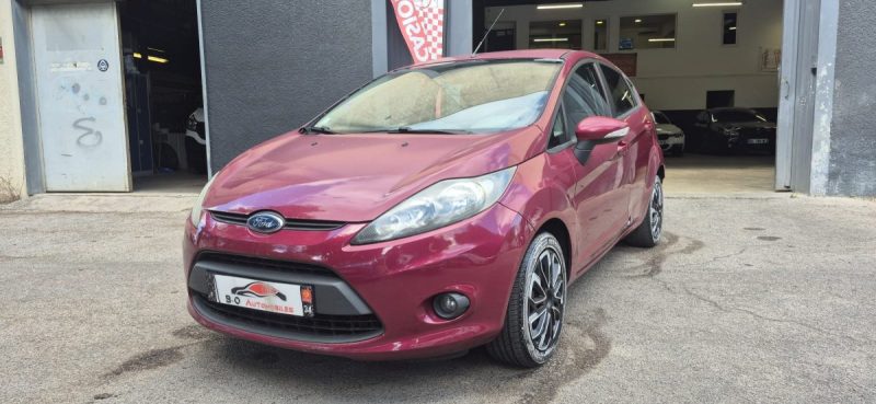 Ford Fiesta VI 1.25i 16V 82ch, *Radar de recul*, *Clim*, *Idéale jeune conducteur*