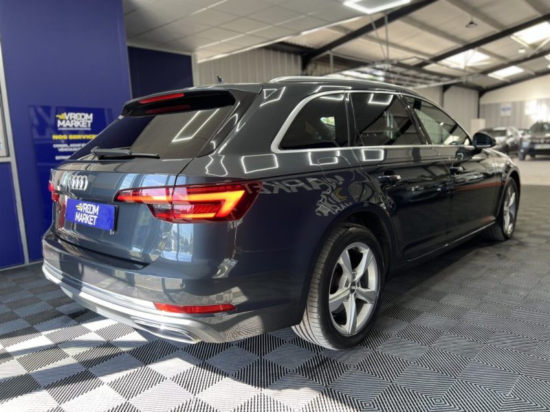 AUDI A4 AVANT 35 TDI 150ch S tronic 7 Cuir marron/Gris daytona/2eme main 2019