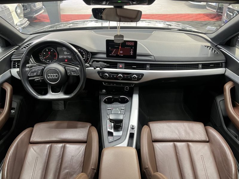 AUDI A4 AVANT 35 TDI 150ch S tronic 7 Cuir marron/Gris daytona/2eme main 2019