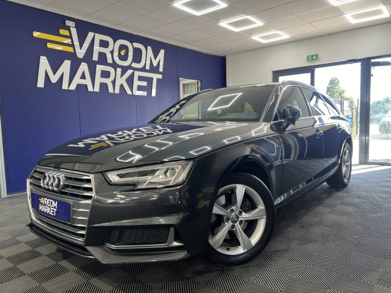 AUDI A4 AVANT 35 TDI 150ch S tronic 7 Cuir marron/Gris daytona/2eme main 2019