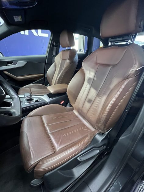 AUDI A4 AVANT 35 TDI 150ch S tronic 7 Cuir marron/Gris daytona/2eme main 2019