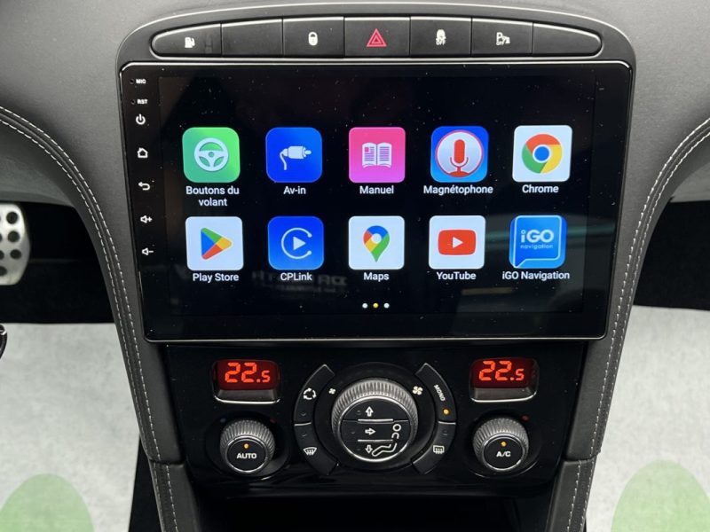 PEUGEOT RCZ 2.0 HDI 163 Cv ECRAN TACTILE ANDROID & APPLE CARPLAY / CAMERA RECUL - GARANTIE 1 AN