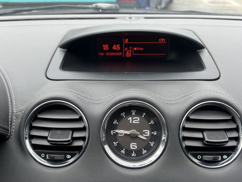 PEUGEOT RCZ 2.0 HDI 163 Cv ECRAN TACTILE ANDROID & APPLE CARPLAY / CAMERA RECUL - GARANTIE 1 AN