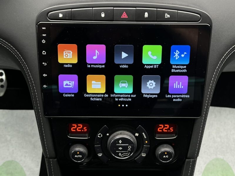 PEUGEOT RCZ 2.0 HDI 163 Cv ECRAN TACTILE ANDROID & APPLE CARPLAY / CAMERA RECUL - GARANTIE 1 AN