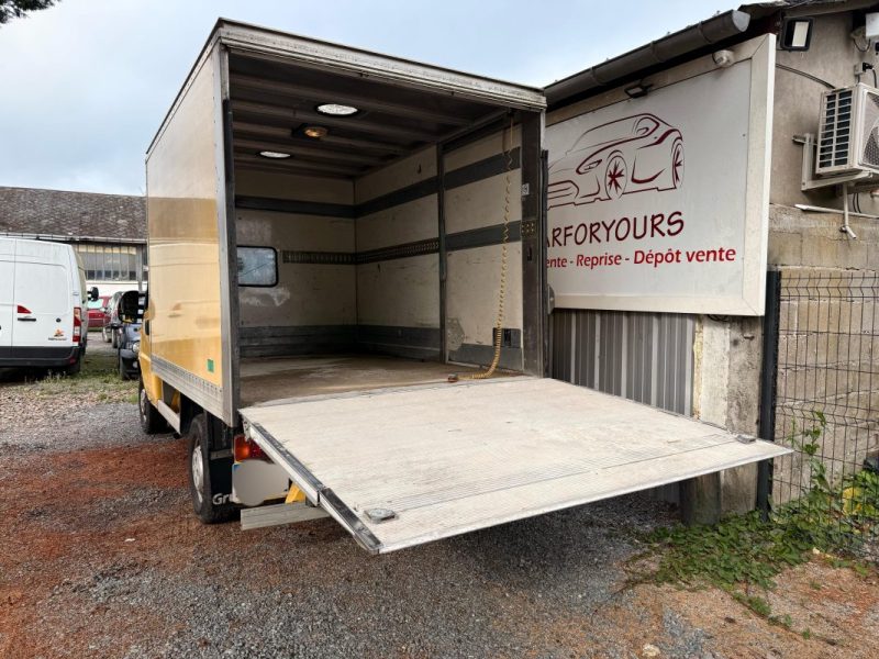 CITROEN JUMPER CAMION CAISSE 15-17M3 HAYON- TVA RECUPERABLE - REVISION OK