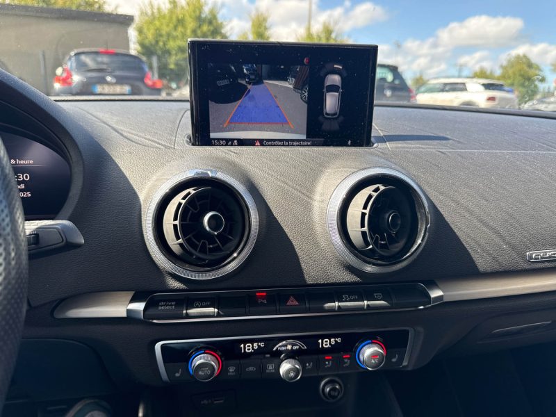 AUDI S3 SPORTBACK 50 TFSI 300ch quattro S tronic 7