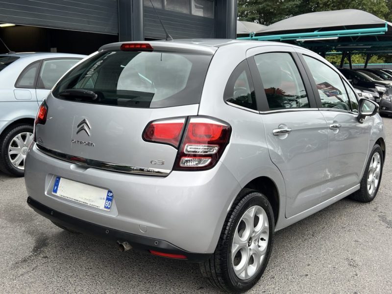 CITROEN C3 II PHASE 2 1.2 E-VTI 82 Cv PREMIERE MAIN / BOITE AUTOMATIQUE 27 100 Kms - GARANTIE 1 AN