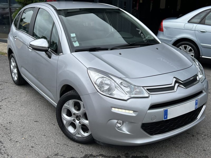 CITROEN C3 II PHASE 2 1.2 E-VTI 82 Cv PREMIERE MAIN / BOITE AUTOMATIQUE 27 100 Kms - GARANTIE 1 AN