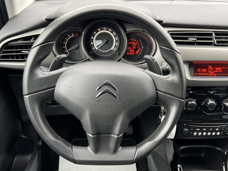 CITROEN C3 II PHASE 2 1.2 E-VTI 82 Cv PREMIERE MAIN / BOITE AUTOMATIQUE 27 100 Kms - GARANTIE 1 AN