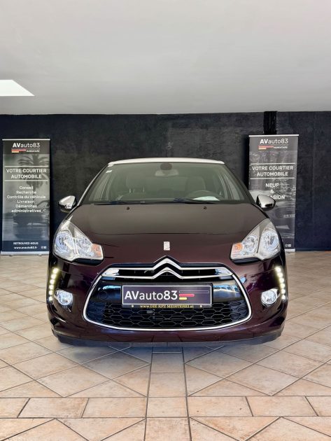 Citroën DS3 1.6 VTi 120ch So Chic - 80.000km - Feux 3D - Moteur à chaine - Garantie 1an