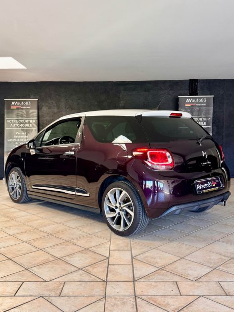 Citroën DS3 1.6 VTi 120ch So Chic - 80.000km - Feux 3D - Moteur à chaine - Garantie 1an