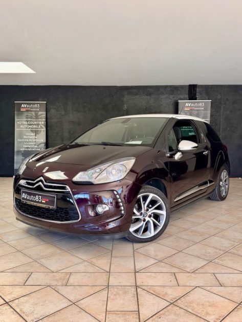 Citroën DS3 1.6 VTi 120ch So Chic - 80.000km - Feux 3D - Moteur à chaine - Garantie 1an