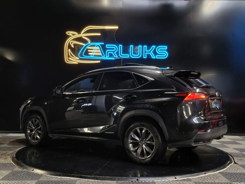 LEXUS NX300H 2.5 197CH SPORT / SUIVIE LEXUS / TOIT OUVRANT / HAYON ELECTRIQUE
