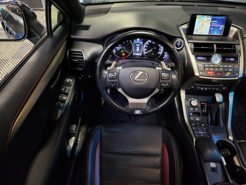 LEXUS NX300H 2.5 197CH SPORT / SUIVIE LEXUS / TOIT OUVRANT / HAYON ELECTRIQUE
