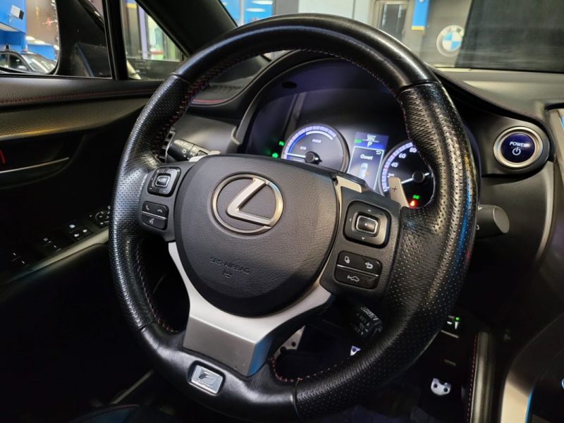 LEXUS NX300H 2.5 197CH SPORT / SUIVIE LEXUS / TOIT OUVRANT / HAYON ELECTRIQUE