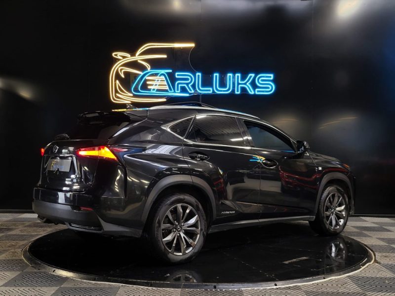 LEXUS NX300H 2.5 197CH SPORT / SUIVIE LEXUS / TOIT OUVRANT / HAYON ELECTRIQUE