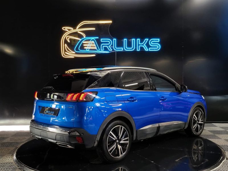 PEUGEOT 3008  GT 1.6THP 225CV HYBRIDE RECHARGABLE / MAIN  LIBRE / TOIT OUVRANT / SIEGES MASSANTS ELE