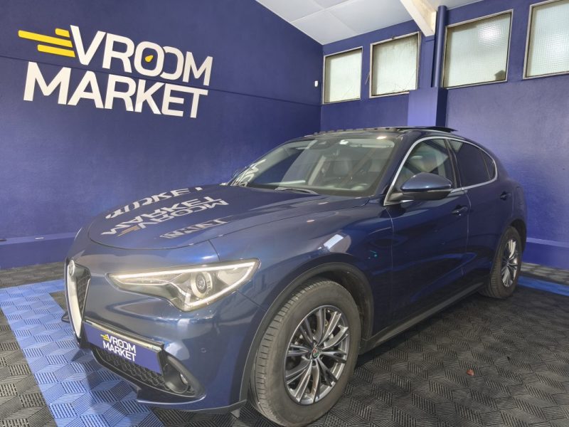 ALFA ROMEO ALFA ROMEO STELVIO 2.2 190 Cv FINITION EXECUTIVE - BOITE AUTOMATIQUE - GPS - CARPLAY - ATTELAGE CUIR  2019