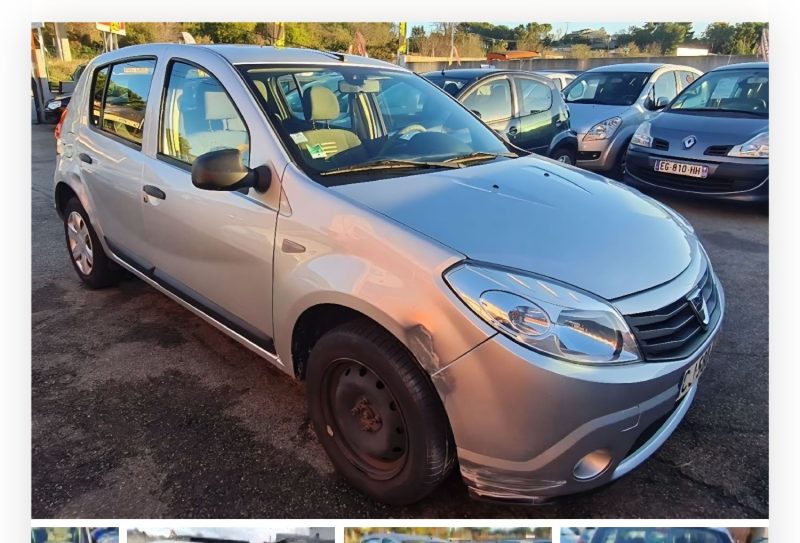 DACIA SANDERO 2012