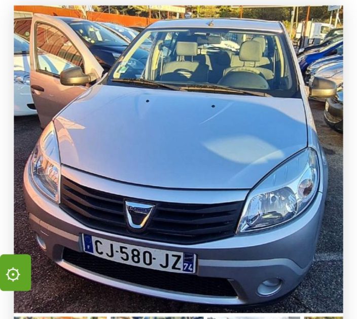DACIA SANDERO 2012