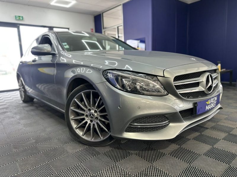 MERCEDES CLASSE C 220 CDI 170ch 7G-Tronic Plus - Jantes - Grand gps - Semi cuir - 2015