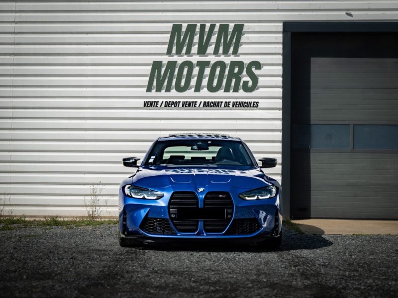 BMW M3 G80 COMPETITION 3.0 510Cv TOIT OUVRANT SUIVI BMW - VÉHICULE FRANCAIS