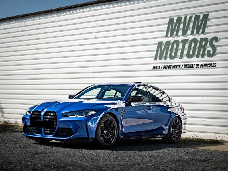BMW M3 G80 COMPETITION 3.0 510Cv TOIT OUVRANT SUIVI BMW - VÉHICULE FRANCAIS