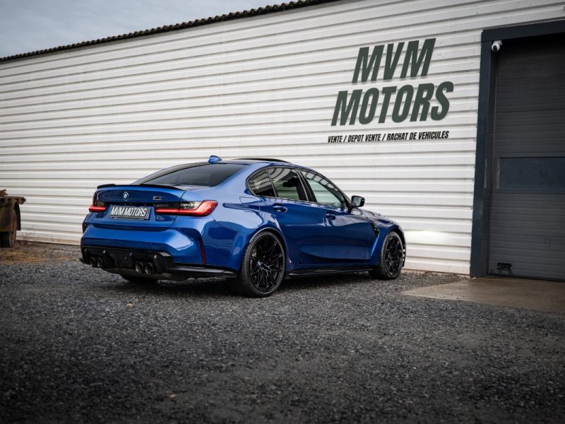 BMW M3 G80 COMPETITION PROPULSION 3.0 510Cv TOIT OUVRANT SUIVI BMW - VÉHICULE FRANCAIS