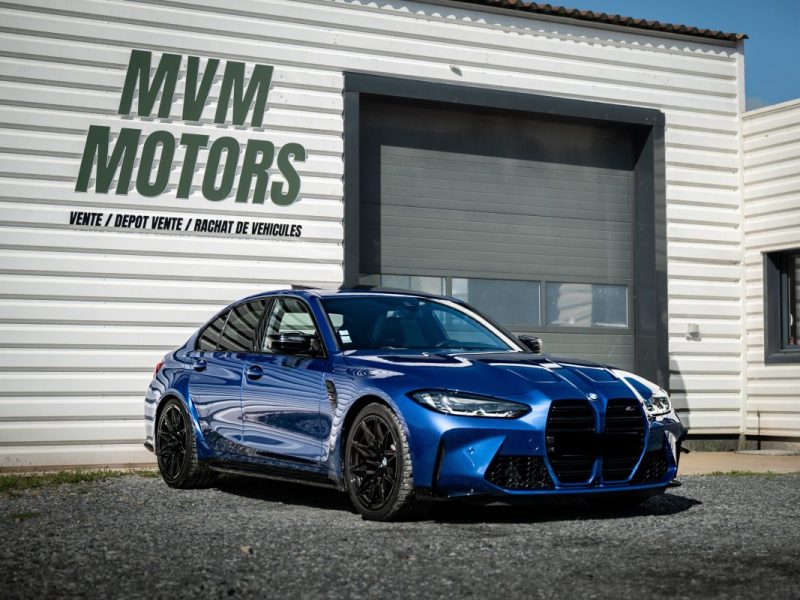 BMW M3 G80 COMPETITION 3.0 510Cv TOIT OUVRANT SUIVI BMW - VÉHICULE FRANCAIS