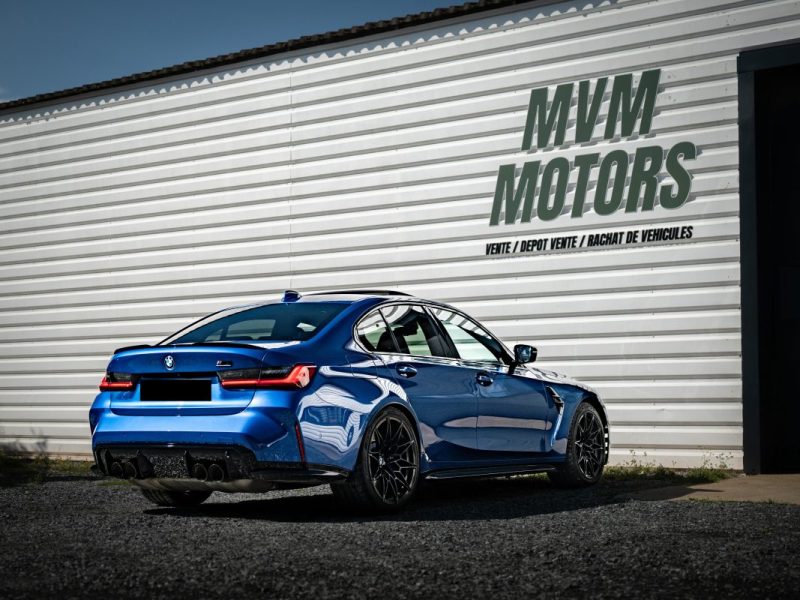 BMW M3 G80 COMPETITION 3.0 510Cv TOIT OUVRANT SUIVI BMW - VÉHICULE FRANCAIS