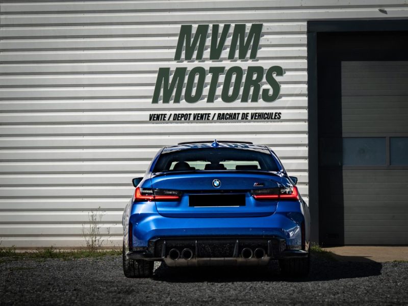 BMW M3 G80 COMPETITION 3.0 510Cv TOIT OUVRANT SUIVI BMW - VÉHICULE FRANCAIS