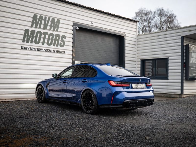 BMW M3 G80 COMPETITION PROPULSION 3.0 510Cv TOIT OUVRANT SUIVI BMW - VÉHICULE FRANCAIS