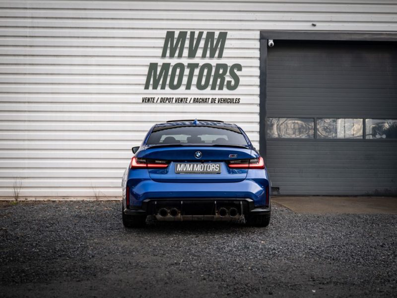 BMW M3 G80 COMPETITION PROPULSION 3.0 510Cv TOIT OUVRANT SUIVI BMW - VÉHICULE FRANCAIS