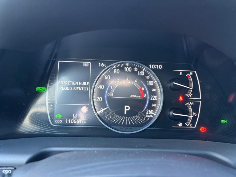 LEXUS ES 300h 2.5 VVT-i 16V 218 Hybrid E-CVT 178 cv Boîte auto