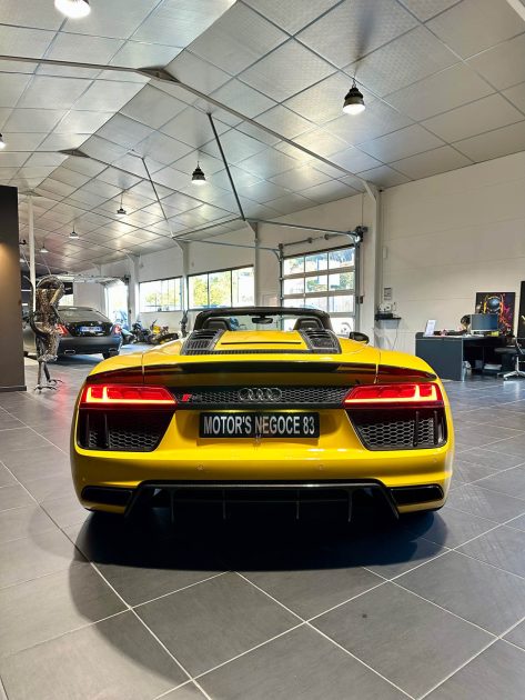 AUDI R8 V10+ SPYDER 610 CV FRANCAISE PAS DE MALUS