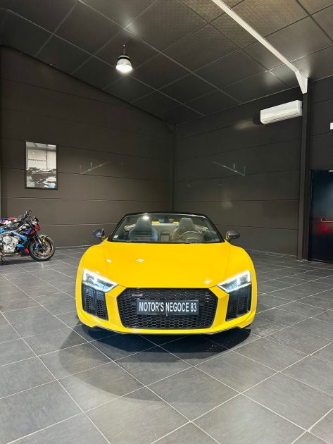 AUDI R8 V10+ SPYDER 610 CV FRANCAISE PAS DE MALUS
